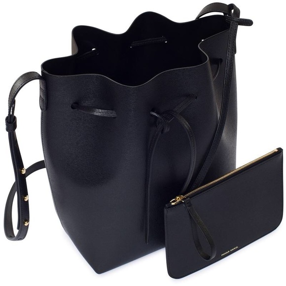 Mansur Gavriel Handbags - mansur gavriel saffiano large bucket bag